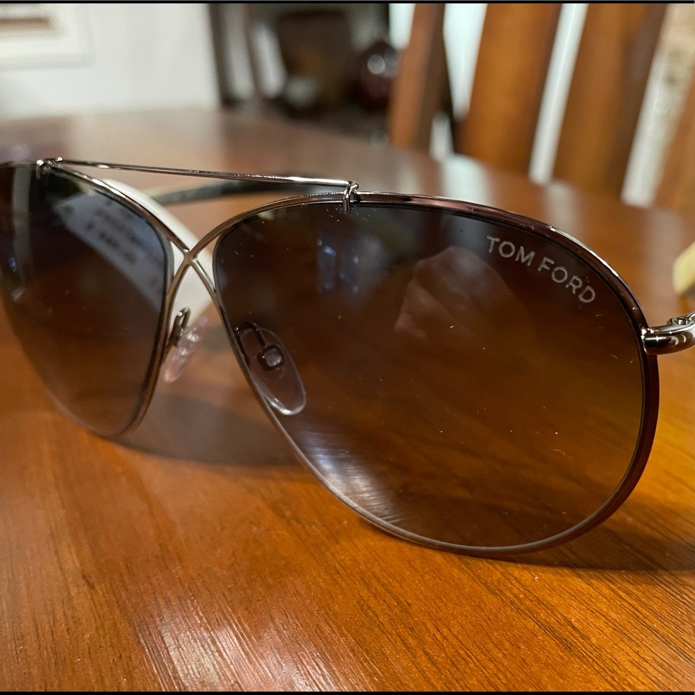 TOM FORD Eva Aviator Sunglasses